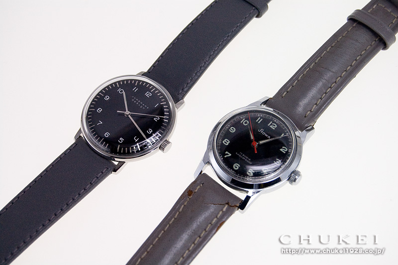 【送料無料・美品】ユンハンス マックスビル 34mm 黒盤