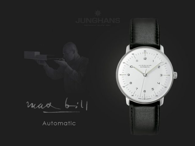 ユンハンス マックスビル自動巻き38mm アラビア 027 3500 00