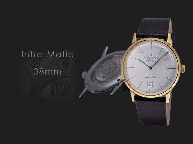 ハミルトン イントラマティック 38mmYG/PVD H38475751