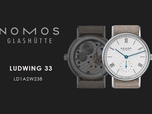 ノモス ラドウィッグ 33 nomos α 手巻き LD1A2W233