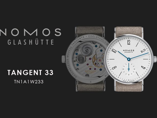 ノモス タンジェント 33 nomos α 手巻きTN1A1W233