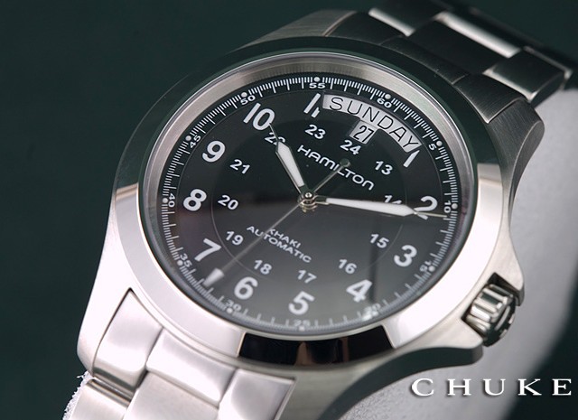 ハミルトンカーキフィールド キング オート40mm H64455133