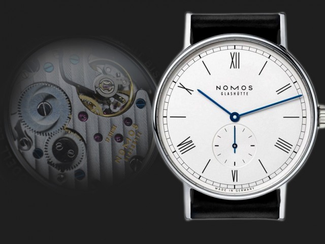 ノモス ラドウイッグ38 nomos α手巻 LD1A2W238