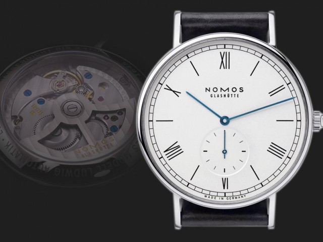 ノモス LD1E2W2 ラドウイッグ 40mm nomos ε 自動巻き