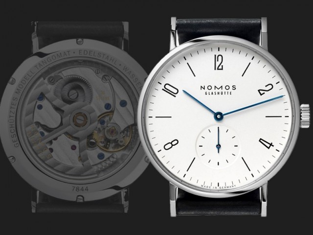 ノモス タンゴマット38.3mm nomos ε自動巻きTN1E1W2