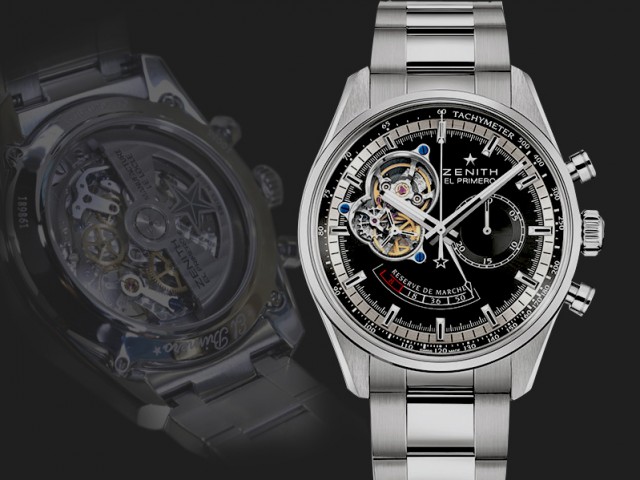 ゼニス クロノマスターパワーリザーブ ブラック ブレス 42MM03.2080.4021/21.M2040