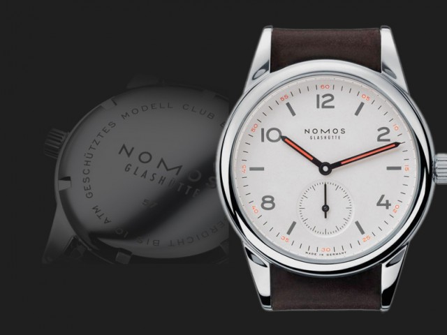 ノモス クラブ 36mm nomosα 手巻きCL1A1W1