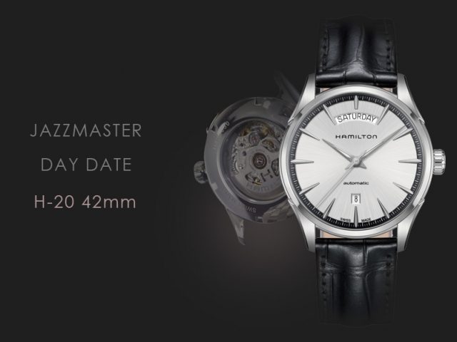 ハミルトンジャズマスター ディディト 42MM シルバー・ストラップ仕様 H42565751