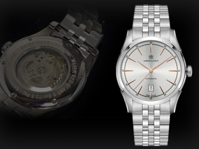 ハミルトン スピリットオブリバティ シルバー・ブレス仕様42MM H42415051