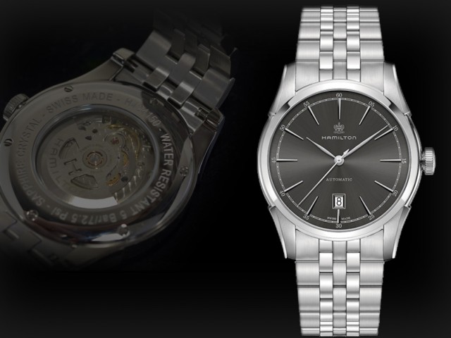 ハミルトン スピリットオブリバティ グレー・ブレス仕様42MM H42415091