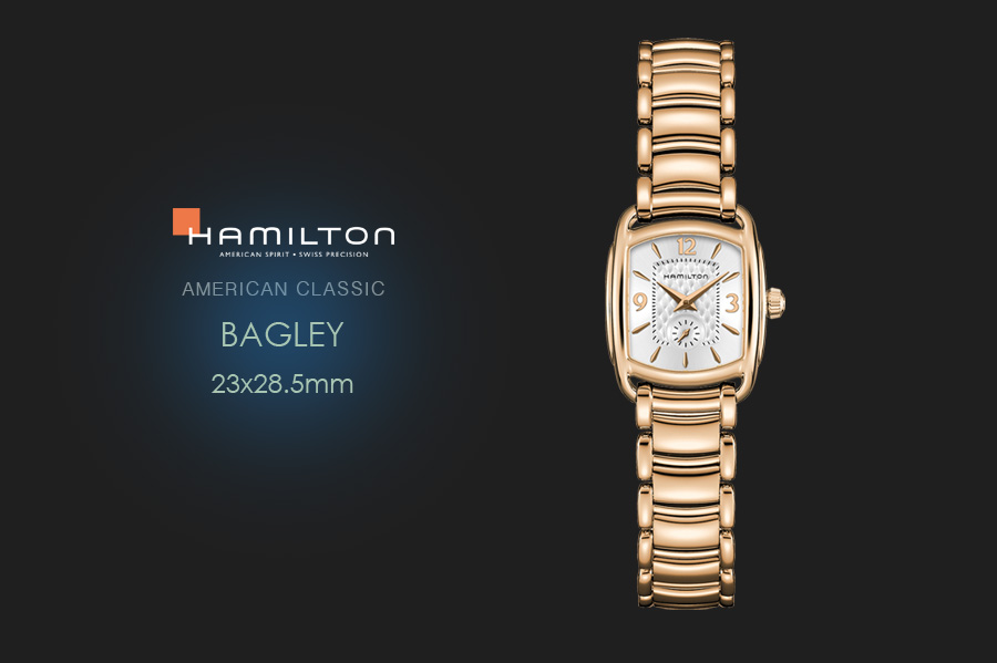 【美品】HAMILTON ハミルトン 腕時計 ピンクゴールド 280.002