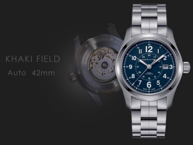 ハミルトン カーキフィールド オート ブルーブレス42mm H70605143