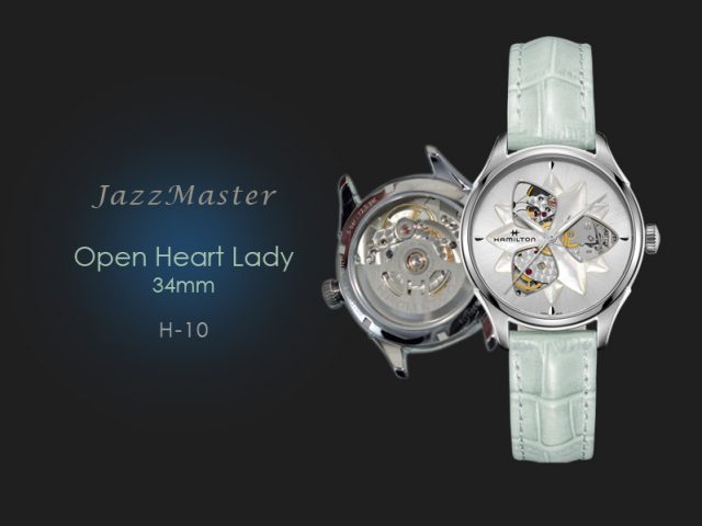 ハミルトン ジャズマスター オープンハート レディ H32115891