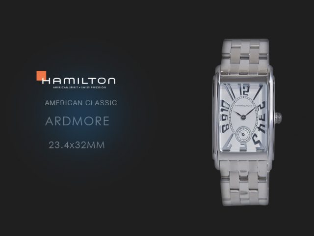 ハミルトン アードモア SSブレス 23.4x32mm H11411553
