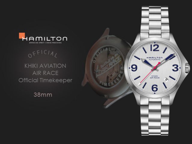 ハミルトン カーキエアレース公式タイムキーパーモデル 38MM H76225151