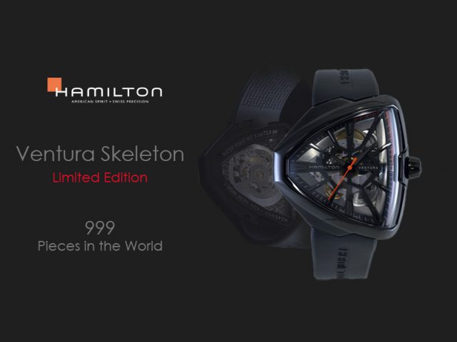 ハミルトン ベンチュラ スケルトン 限定モデル(世界999本)H24595331