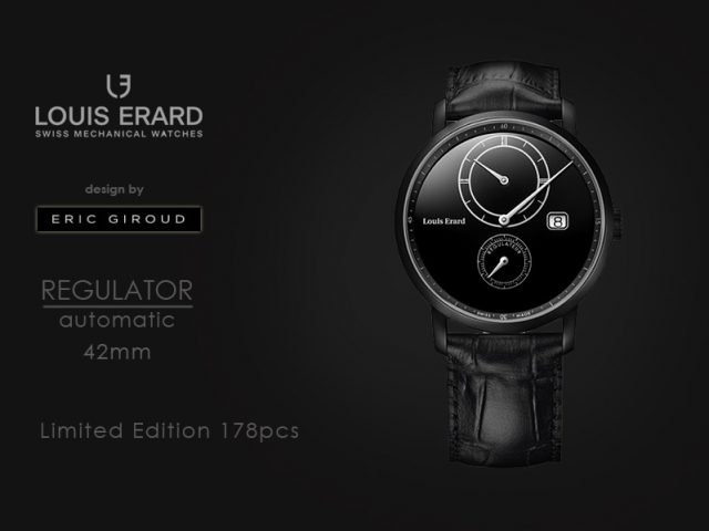エクセレンス レギュレター by Eric Giroud ブラック LE86236NN22BDCN51