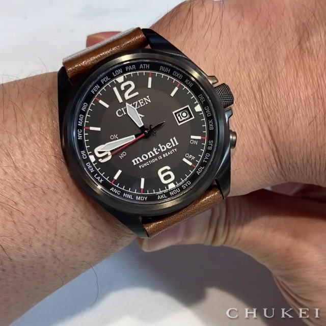 シチズン プロマスターxモンベル Cb0177 31e デュラテクトdlcレザー シリコンラバー 中慶時計店